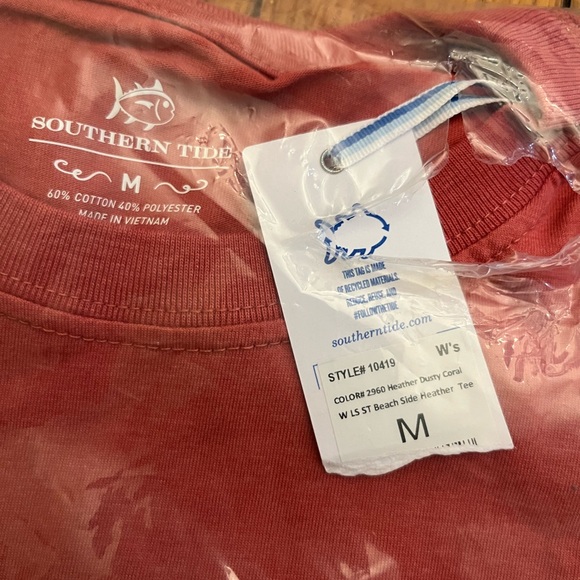 NWT Southern Tide Beach Side Heather Tee🪸🐠 - Picture 7 of 7